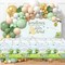 3 Pcs Blue Winnie Baby Shower Tablecloths - 54" x 108" Watercolor Bear Table Covers - Disposable Thickened Plastic Party Supplies for Boys Birthday & Gender Reveal